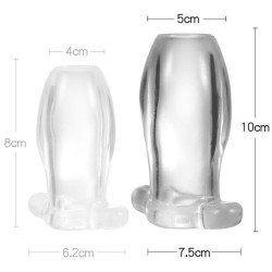FUKR Plug Tunnel Anal Nymbus Transparent 8.5 x 4.7cm